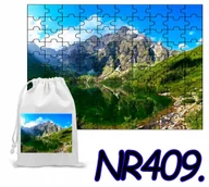 Puzzle - Puzzle 120 El. Układanka Krajobraz Morskie Oko Tatry + Woreczek Z Nadrukiem - miniaturka - grafika 1