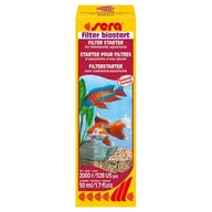 Preparaty do akwarium - Sera Filter Biostart biostarter filtra do akwariów słodkowodnych 50ml - miniaturka - grafika 1