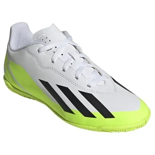 Buty piłkarskie adidas X Crazyfast.4 IN Jr (kolor Biały, rozmiar 28) - Piłka nożna - miniaturka - grafika 4