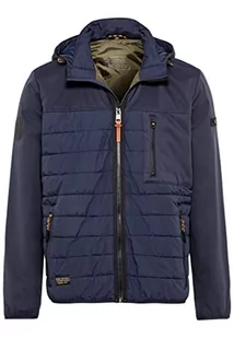 camel active Męska bluza 430660/1O40, niebieska (Night Blue), 58, niebieski (Night Blue) - Bluzy męskie - miniaturka - grafika 1