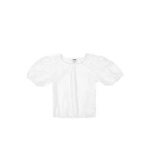 Wrangler Damska koszulka Summer Puff, biały, S - Koszulki i topy damskie - miniaturka - grafika 1