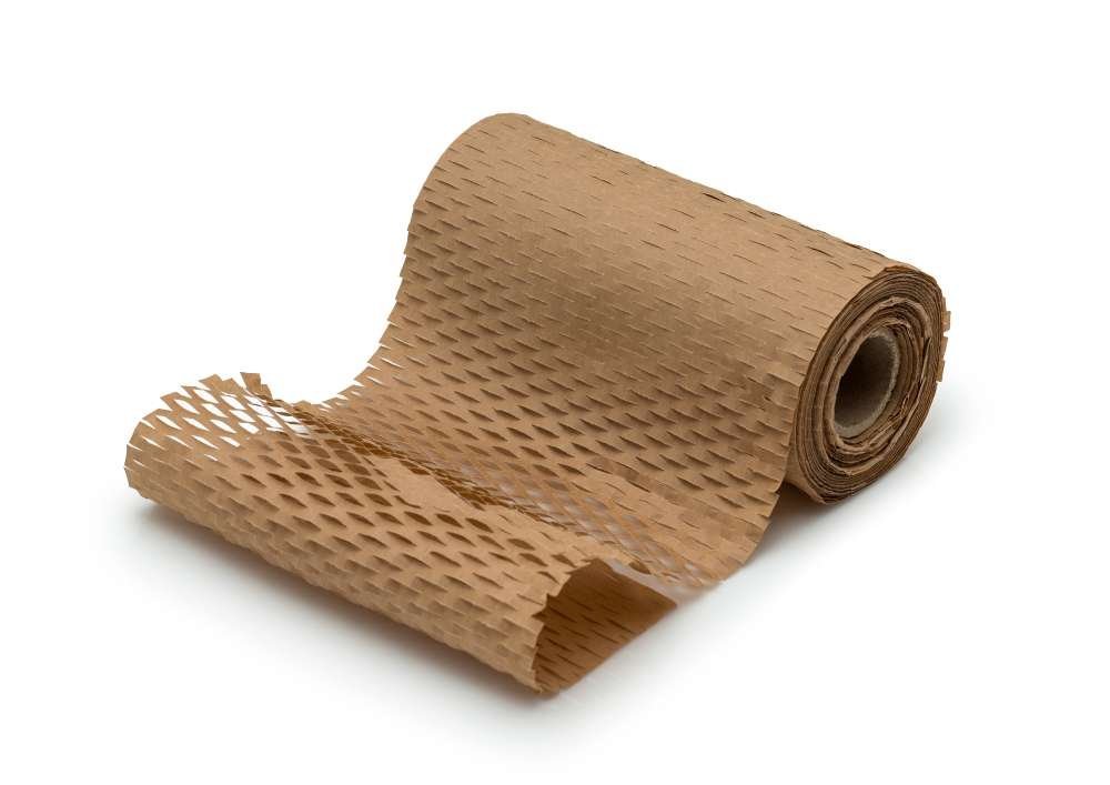 Papier Nacinany KRAFT 20cm x 25m Pakowy Ochronny w Rolce