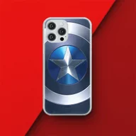 Etui i futerały do telefonów - Etui Kapitan Ameryka 005 Marvel Nadruk pełny Niebieski Producent: Samsung, Model: A50/A50s/A30s - miniaturka - grafika 1