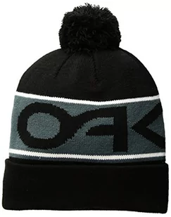 Oakley Factory Cuff Beanie czapka męska czarny czarny i szary jeden rozmiar - Czapki męskie - miniaturka - grafika 1