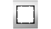 Klawisze i ramki - Hager polo B.3 Ramka pojedyncza aluminiowa antracyt 10113004 10113004 - miniaturka - grafika 1