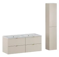 Inne meble do łazienki - Zestaw mebli łazienkowych z umywalkami F8-N71 - miniaturka - grafika 1