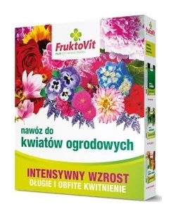 Fruktovit Plus Nawóz granulowany do kwiatów ogrodowych worek 5 kg - Nawozy ogrodnicze - miniaturka - grafika 1