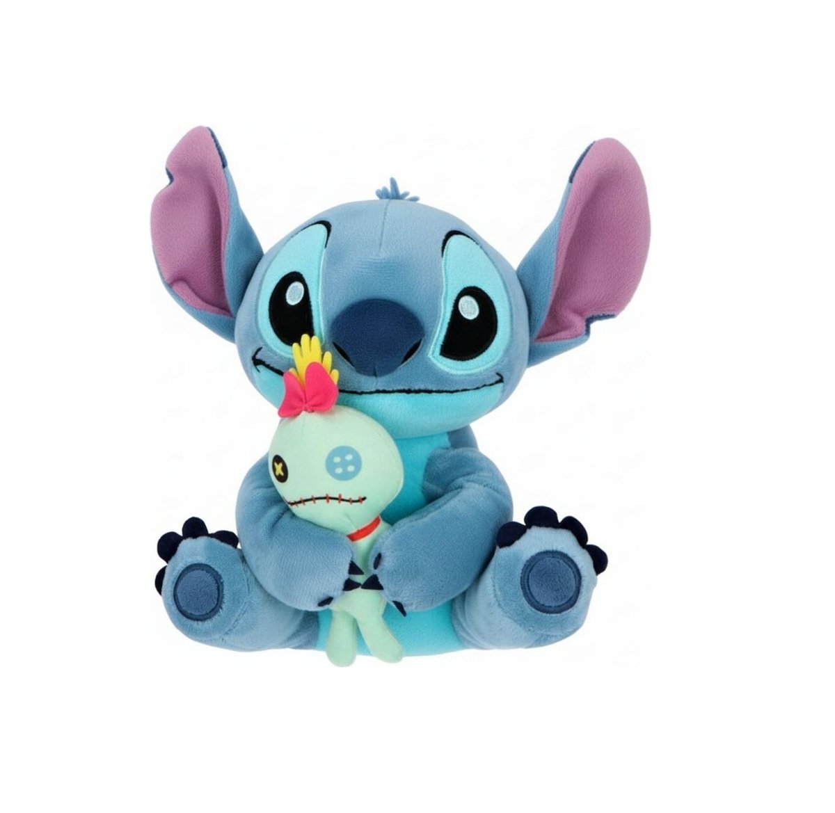 PLUSZOWA SKARBONKA STITCH I SCRUMP FIGURKA BAJKA DLA DZIECI - 20 CM
