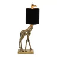 Noże stołowe - Czarno-brązowa lampa stołowa (wysokość 61 cm) Giraffe – Light & Living - miniaturka - grafika 1