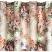 Zasłony - Zasłona 140 x 250 Dekoracyjna Przelotki Altea Beż - miniaturka - grafika 1