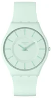 Zegarki damskie - Zegarek Swatch SS08G107 TURQUOISE LIGHTLY - - miniaturka - grafika 1