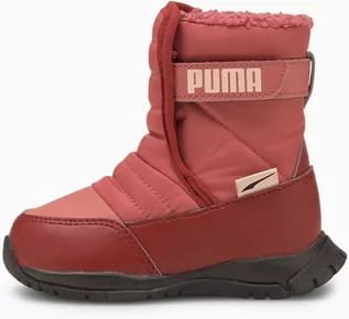 Śniegowce damskie - Śniegowce dziecięce Puma NIEVE BOOT WTR AC INF buty hydrofobowe nieprzemakalne różowe (38074604) - grafika 1