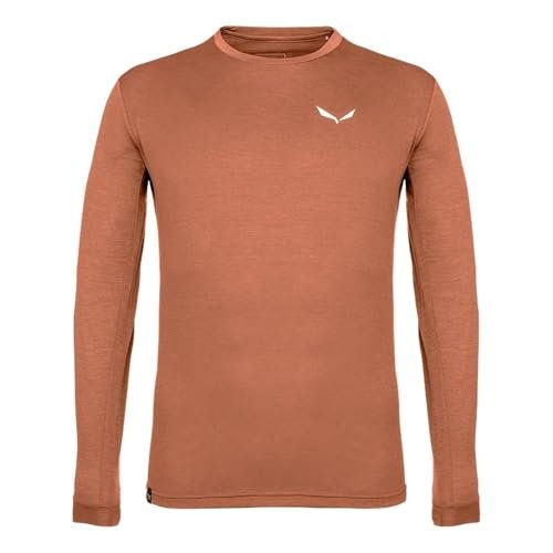 Salewa Puez Melange Dry Tee M, Bombay Brown Melange, XL