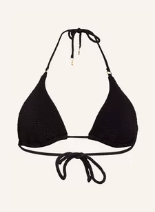 Seafolly Góra Od Bikini Trójkątnego Sea Dive schwarz - Stroje kąpielowe - miniaturka - grafika 1