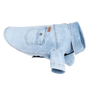 Amiplay Denim Koszula Dla Psa 25Cm Chihuahua Niebieska - Ubranka dla psów - miniaturka - grafika 1