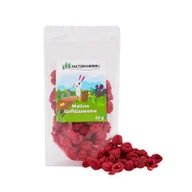 Karma dla gryzoni - FACTORY HERBS Malina liofilizowana - przysmak dla gryzoni i królika - 10g - miniaturka - grafika 1