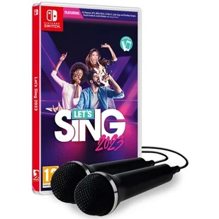 Let's Sing 2023 PL + 2 Mikrofony GRA NINTENDO SWITCH - Gry Nintendo Switch - miniaturka - grafika 1