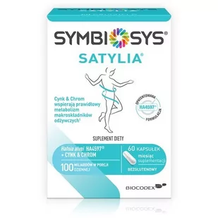 Symbiosys Satylia x 60 kaps - Odchudzanie i oczyszczanie - miniaturka - grafika 1