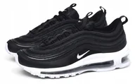 Sneakersy damskie - Sneakersy Skórzane Czarne Sportowe Nike Air Max 97 (gs) R-36,5 - miniaturka - grafika 1