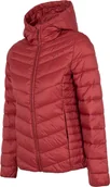 Kurtki damskie - Damska kurtka puchowa 4F KUDP003 czerwony 61S S - miniaturka - grafika 1