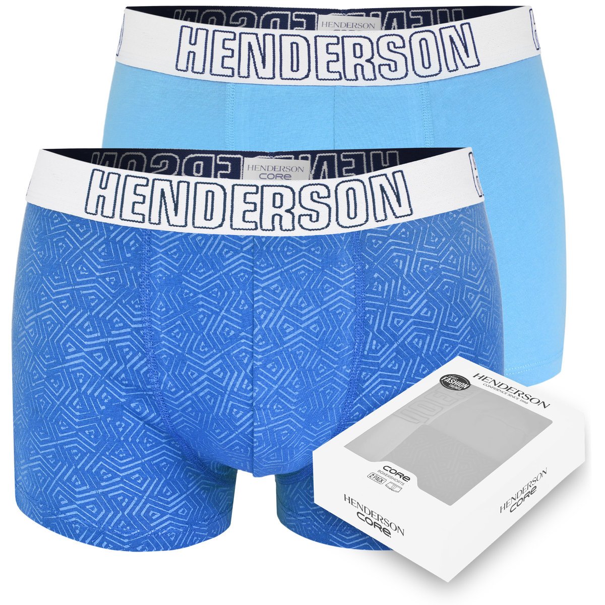 Henderson Bokserki Męskie Bawełniane 41270 2 sztuki Rozmiar M