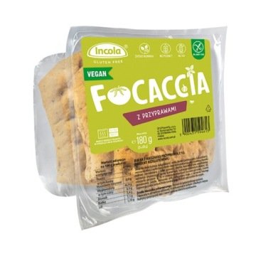 Bezglutenowa Focaccia z przyprawami 180g