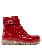 Buty dla dziewczynek - Mayoral Kozaki 46388 Czerwony - miniaturka - grafika 1