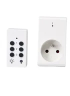 Gniazdka elektryczne - Gniazdo 2P+Z z pilotem - miniaturka - grafika 1