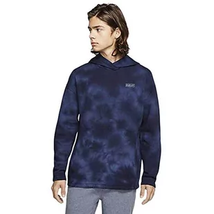Hurley Męska bluza z kapturem M Lightning Wash PO, niebieska, S CJ5685-451-S - Bluzy męskie - miniaturka - grafika 1