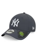 Czapki męskie - New Era Czapka z daszkiem New York Yankees Recycled 9Forty 60595205 Szary - miniaturka - grafika 1