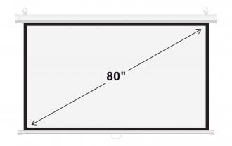 Deluxx Ekran projekcyjny ścienny Camrock Matte W 80