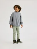 Bluzy i sweterki niemowlęce - Reserved - Bawełniana bluza oversize - fioletowy - miniaturka - grafika 1