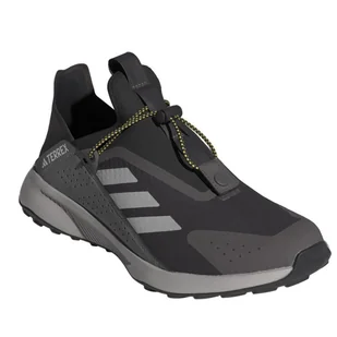 Buty adidas Terrex Voyager 21 Slipon H.RDY M (kolor Szary/Srebrny, rozmiar 44) - Buty trekkingowe męskie - miniaturka - grafika 4