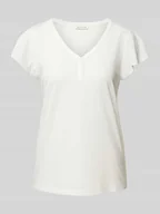 Koszulki i topy damskie - T-shirt w paski - miniaturka - grafika 1