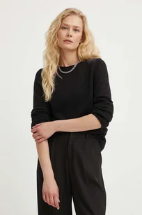 Marc O'Polo sweter bawełniany kolor czarny lekki 406605960447 - Swetry damskie - miniaturka - grafika 1