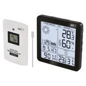 Stacje pogodowe - Meteo Emos E5080 Czarny - miniaturka - grafika 1