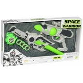 Samoloty i helikoptery - BROŃ PISTOLET BŁYSKOWY ZESTAW KOSMICZNY ZABAWKA DLA DZIECI - miniaturka - grafika 1