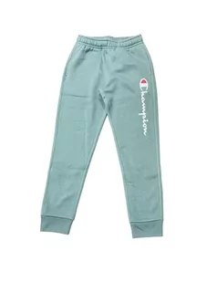 Champion Legacy Authentic Pants-Logo Powerblend polar Rib Cuff męskie spodnie dresowe, Zielony Blg, S - Spodenki męskie - miniaturka - grafika 1