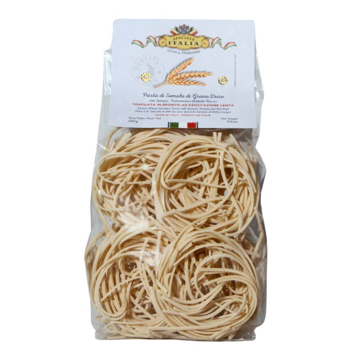 SPECIALE ITALIA Włoski MAKARON STRANGOZZI di Semola 500g