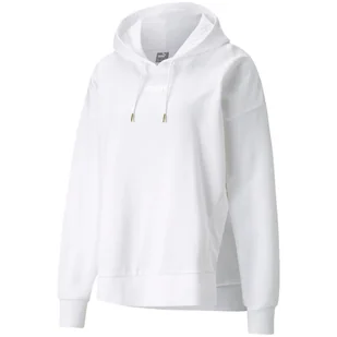 Bluza damska Puma HER Hoodie TR biała - Odzież sportowa dziecięca - miniaturka - grafika 1