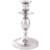 Świeczniki - Cosmo Light Świecznik GRACE S nikiel D01578 Cosmo Light D01578 - miniaturka - grafika 1