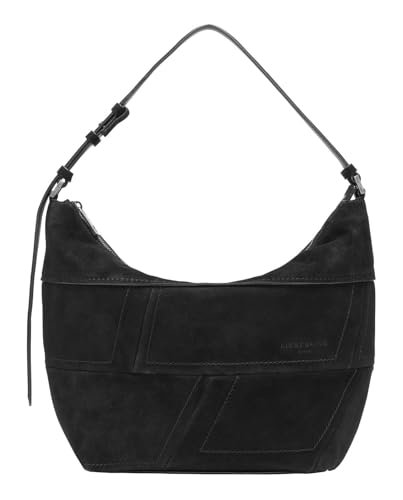 Liebeskind Berlin M EDDA Promo Suede Hobo damskie buty sportowe, czarne, czarny