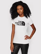 Koszulki i topy damskie - The North Face T-Shirt Easy Tee NF0A4T1QFN41 Biały Slim Fit - miniaturka - grafika 1