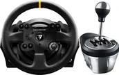 Kontrolery gier na PC - Kierownica Thrustmaster TX Leather Edition 4460133 + Lewarek TH8A 4060059 - miniaturka - grafika 1