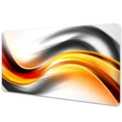 Podkładki na biurko - Mata ochronna na blat Abstrakcja pomarańcz 90x45cm - miniaturka - grafika 1