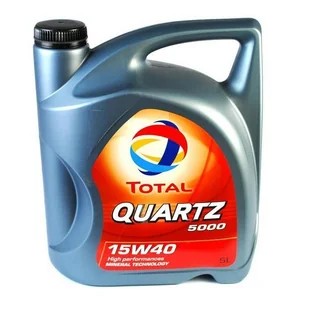 Total OLEJ 15W-40 TOTAL QUARTZ 5000 5L 15W40 5000 5 - Oleje silnikowe - miniaturka - grafika 1