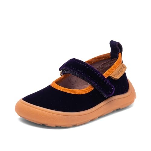 Bisgaard Dziecięce kapcie baletowe Barefoot, purpurowy, 20 EU szeroki