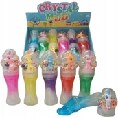 Zabawki sensoryczne - SLIME MASA PLASTYCZNA BROKATOWA W TUBIE GLUTY + FIGURKA JEDNOROŻEC KULECZKI - miniaturka - grafika 1