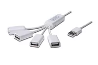 Huby USB - Digitus Hub USB 2.0 4 SlimSpider DA-70216 - miniaturka - grafika 1