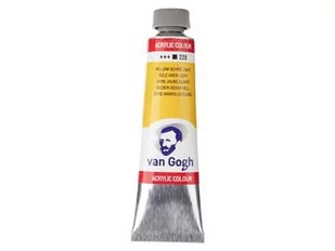 Talens Van Gogh, farba akrylowa, 40 ml, Żółta ochra jasna 228 - Przybory szkolne - miniaturka - grafika 2